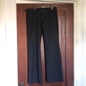 Deep charcoal, lined dress pants